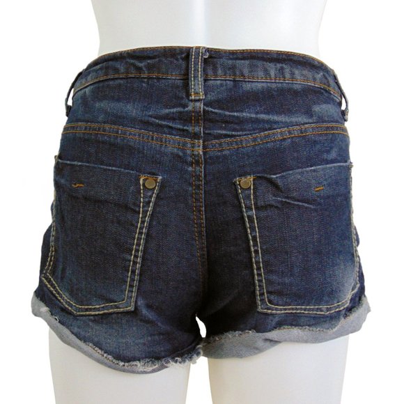 Mudd Pinched Cutoff Short Shorts - Size 1 - Picture 2 of 3